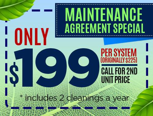 Maintenance Agreement Special only $199