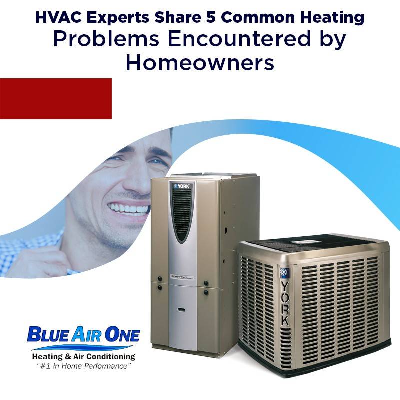 HVAC Experts Share 5 Common Heating Problems Encountered by Homeowners