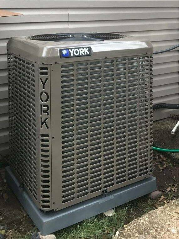outdoor YORK Heat pump unit