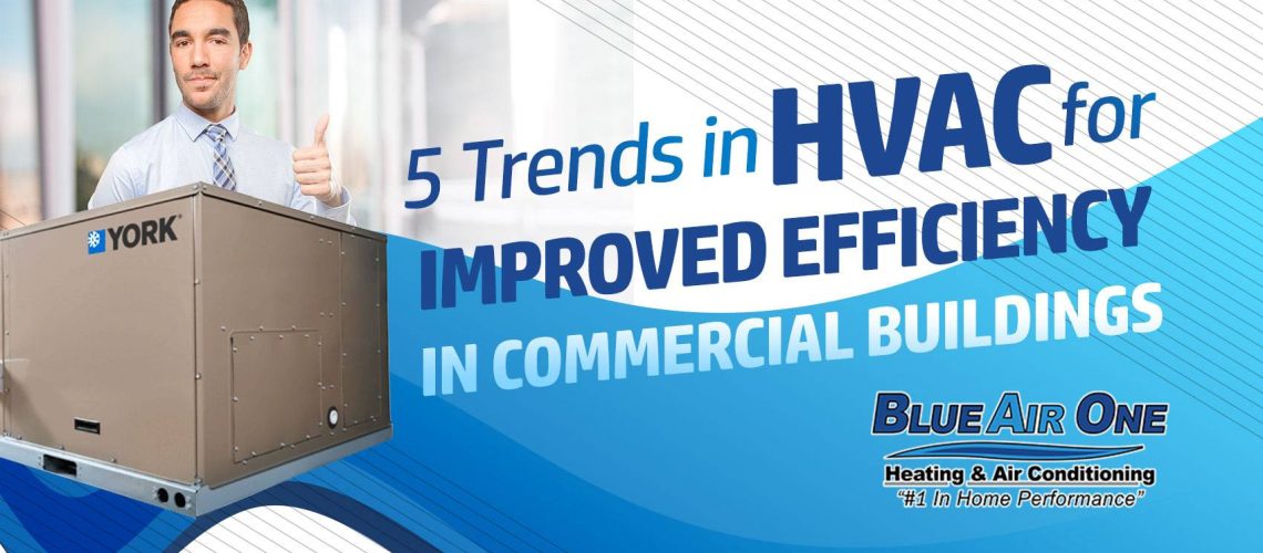 5 Trends in HVAC for Improved Efficiency in Commercial Buildings